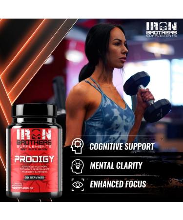 Brain Booster Nootropic: Lion's Mane, CDP Choline & Lemon Balm - Maximize Clarity, Relieve Stress, Boost Memory & Focus - 120 Capsules - Buy Online on GoSupps.com