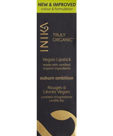 INIKA Organic Lipstick - Auburn Ambition | Vegan, Non-Toxic Beauty - Buy Online on GoSupps.com