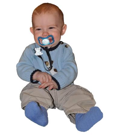 Baby Buddy Universal Pacifier Holder Clip with Silicone Ring - Red (1 Pack) | Pacifier Clip for Babies 4 Months and Up | Baby Must-Have for Boys & Girls - Buy Online on GoSupps.com