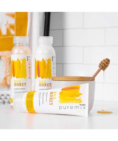 Rusk Puremix Wild Honey Conditioner - 12 oz | Deeply Moisturizing & Repairing - Buy Online on GoSupps.com
