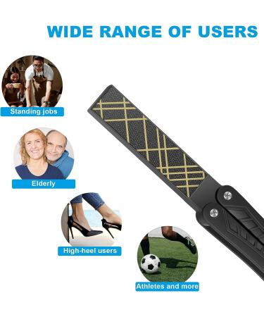 Nano Glass Foot File: Foldable Foot Scrubber for Callus Removal | 2-Sided Foot Rasp for Smoothing Rough Skin | Crystal Pedicure Tool Portable for Travel - Buy Online on GoSupps.com