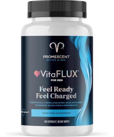 VitaFLUX Triple Power Nitric Oxide Supplement for Male Performance, Stamina, Energy, Recovery - L Arginine 2000mg, L Citrulline 1000mg, L Carnitine 1000mg, Zinc, Magnesium - Amino Acids, 180 Capsules - Buy Online on GoSupps.com