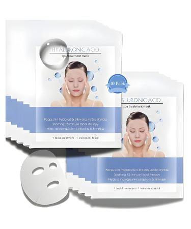 Hydrating Hyaluronic Acid Face Mask | Brightening Anti-Aging Sheet Mask | PH Balanced Korean Skincare for Sensitive Skin | Cruelty-Free - Buy Online on GoSupps.com