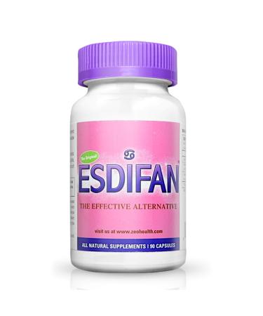 ESDIFAN | Supports Natural Relief of Diarrhea IBS Nausea Gas & Bloating | Promotes Gut Health Energy & Nutrient Absorption | with Zeolite B-12 and Calcium (90 Capsules)