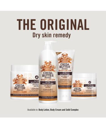 Buy American Dream Cocoa Butter Original Solid 4 oz - Nourishing Moisture for Skin | International Shipping Available - Buy Online on GoSupps.com