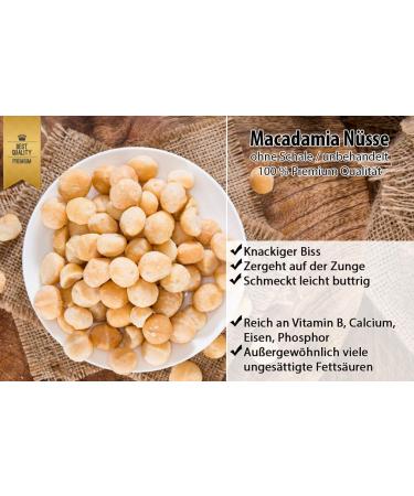 Buy 2500g Fresh Untreated Macadamia Nuts | 100% Natural Quality Goods | Vitalesia - Buy Online on GoSupps.com