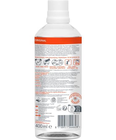 Elmex- elmex Anti-Caries Mouthwash - Remineralizes and helps protect against cavities - Freshens breath - 400 ml - Buy Online on GoSupps.com
