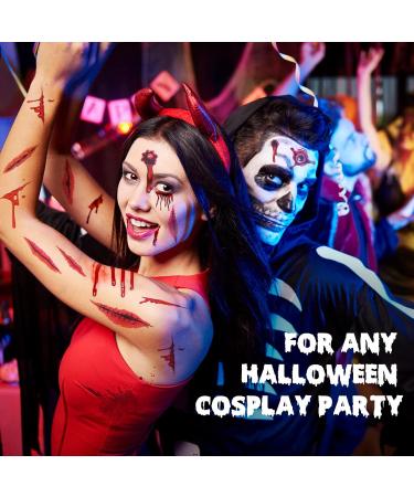 Buy Halloween Fake Blood Spray Makeup - Washable Zombie & Vampire Blood for Costumes | Realistic Blood Splatter | 0.68 Ounce - Buy Online on GoSupps.com