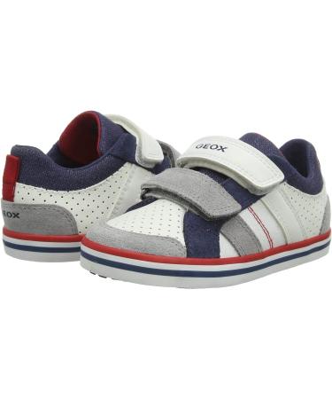 Geox Baby Boy's B Kilwi C Sneakers - 8.5 UK Child - White/Grey - Buy Online on GoSupps.com