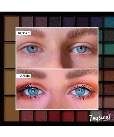 Toysical All In One Makeup Kit - 88 Colors Highly Pigmented Eyeshadow Palette in Leather Case for Girls Teens & Women - Perfect Makeup Set for Beginners & Pros - Buy Online on GoSupps.com