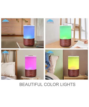 BlueHills Premium 4000ml Tall Essential Oil Diffuser 4L - Remote Timer, Aroma Humidifier, High Mist Output - Big Capacity for Large Room - Dark Wood Grain - T402 - Buy Online on GoSupps.com
