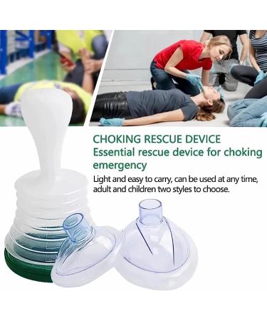 2 Set Choking Rescue Device with CPR Masks | Portable First Aid Kit for Adults & Kids | Suction Device for Fast Relief - Buy Online on GoSupps.com
