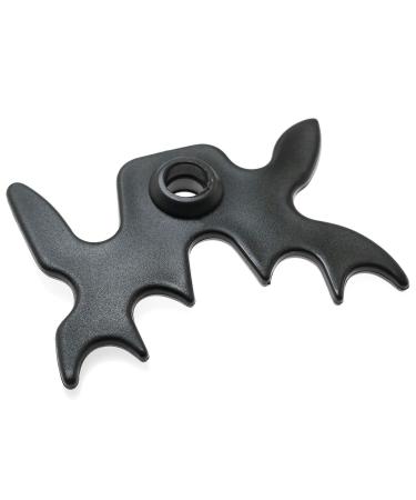DGZZI Moosehead Bridge Head Black Plastic Slip-On Moosehead Bridge Head for Billiard Pool Cue Stick - Buy Online on GoSupps.com