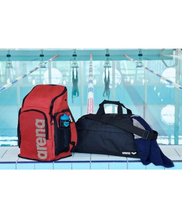 Arena Team Backpack 45L/Spiky III  Swimming Athlete Sports Backpack  Training Gear Bag for Men and Women  Prints/Solid Colors Navy Melange Team 45l - Buy Online on GoSupps.com