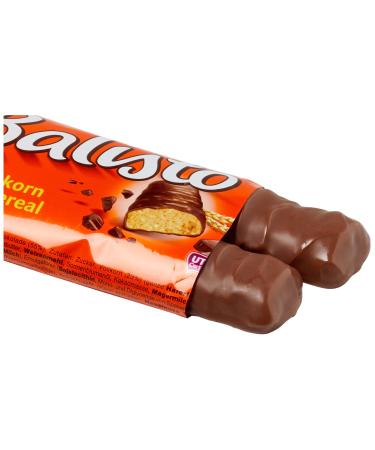 Balisto Chocolate Bars - Grain Mix & Orange | 20 Bars (3 Packs) | 37g Each - Buy Online for International Shipping - Buy Online on GoSupps.com
