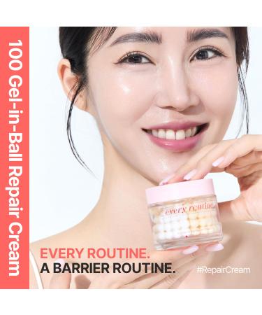 every routine Barrier Glow Set: Estro Ampoule (1.01 fl oz) & Gel-in-Ball Repair Cream (2.47 oz) - Vegan Collagen & Cica Skincare Duo for Deep Hydration Soothing and Plumping (K-Beauty) - Buy Online on GoSupps.com