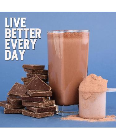 Earth Fed Muscle Nocturnal Casein Protein Powder Dark Chocolate Protein Powder with Whey Blend 18g Protein Sugar Free Gluten Free Nighttime Recovery Protein Poweder 2lb 23 Servings - Buy Online on GoSupps.com