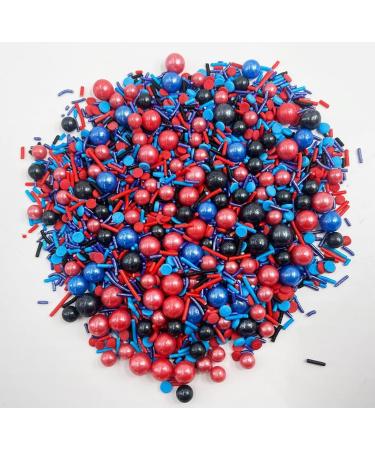 Spiderman Sprinkles for Cake Decorating Edible 120g/4.2oz Cake Decorations Fancy for Cupcake Decorations Ice Cream Toppings Edible Cake Cupcake Decorating Jimmies Nonpareils Sugar Pearl Sprinkles - Buy Online on GoSupps.com
