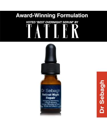 Dr Sebagh Retinol Night Repair (1 fl oz) - High-Strength Retinol Serum for Face - Skin Booster Serum with Vitamin E Rosehip Oil & Squalane - Boosts Collagen & Brightens Skin 1 Fl Oz (Pack of 1) - Buy Online on GoSupps.com