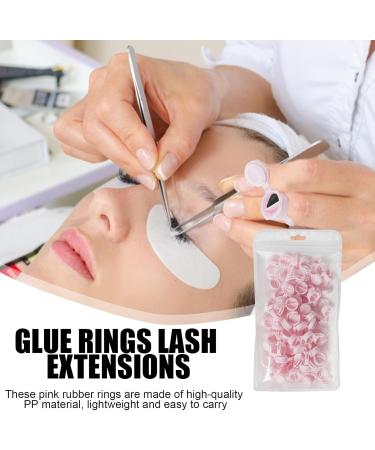 Teksome Glue Cups for Lash Extensions - Lash Glue Holders Eyelash Glue Holder - Compact Lash Glue Cups Lash Extension Supplies for Beauty Salons Home - Buy Online on GoSupps.com