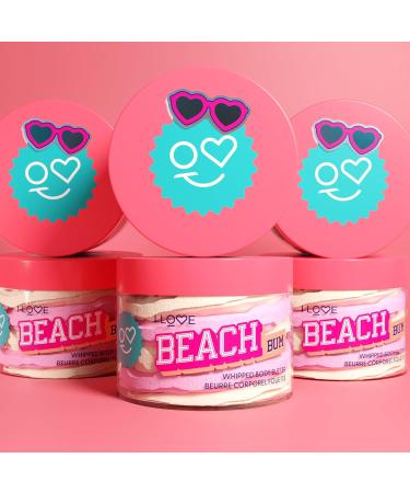 I Love Cosmetics Beach Bum Whipped Body Butter - Body Moisturizer for Women - Shea and Cocoa Butter Avocado Oil - Tropical Scent - 8.5 oz - Buy Online on GoSupps.com