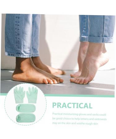 Healeved 1 Set Moisturizing Gloves for Female for Women Womens Socks Lotion Moisturizing Socks Womens Gloves Women Moisturizing Gloves Girl Child Care Casual Socks Yarn - Buy Online on GoSupps.com