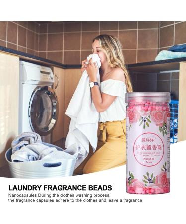 Laundry Fragrance Beads Laundry Scented Beads | 200g House Laundry Scent Booster Bead for Washer Clothing Fragrance Beads Laundry Scented Beads Rose Fragrance-200g - Buy Online on GoSupps.com