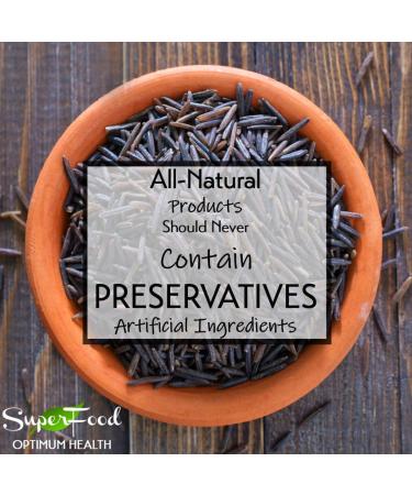 GERBS Wild Black Canadian Rice 2 LBS | Top Grade, Allergy-Free, High in Protein, Fiber & Antioxidants | Gluten, Peanut, Tree Nut Free | Resealable Bulk Bag | Freshly Harvested Wild Rice - 2 Pound Pack - Buy Online on GoSupps.com