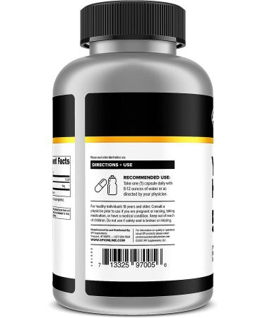 XPI Yohimbine HCL (5mg) 500 Capsules - Non-GMO, Gluten Free - Buy Online on GoSupps.com