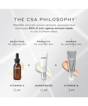 Medik8 C-Tetra - Lipid 7% Vitamin C Radiance Serum - Smoothing Brightening & Nourishing - Perfect For New Vitamin C Users or Sensitive Skin - 30ml - Buy Online on GoSupps.com