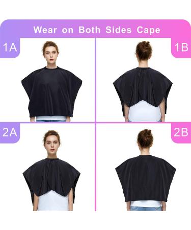 izzycka Hair Coloring Dye Cape - Waterproof Nylon Salon Smock with Snap Closure - Buy Online on GoSupps.com