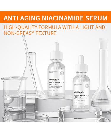 Niacinamide 10% + Zinc 1% Serum, Anti-Aging Niacinamide Serum for Face, 1PCS Moisturizing Facial Serum for All Skin Type, Women Face Skin Care. - Buy Online on GoSupps.com