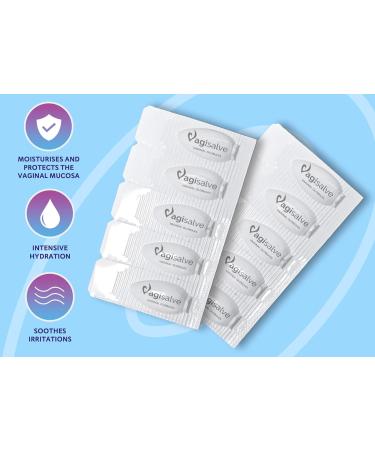 Vagisalve Vaginal Globules | Vaginal Moisturiser | Fast Long-Lasting Relief from Vaginal Dryness and Discomfort | Soothes Irritations | 7 Easy to Use Globules - Buy Online on GoSupps.com