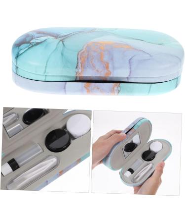 Healeved Double-Lodged Glasses Case - Multi-Purpose Travel Accessory for Sunglasses & Contacts Storage | Durable Protection Box - Buy Online on GoSupps.com