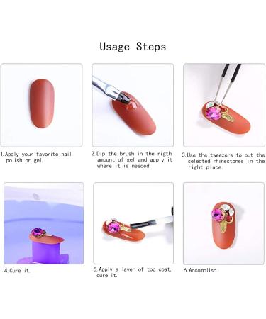 NICENEEDED 6 Boxes Christmas Nail Art Rhinestones 3D Nail Crystal Jewels Metal Nail Studs Gems With Tweezer For Christmas For Women Girls Kids Manicure DIY Nails Art Decoration Supplies(Stytle 4) - Buy Online on GoSupps.com