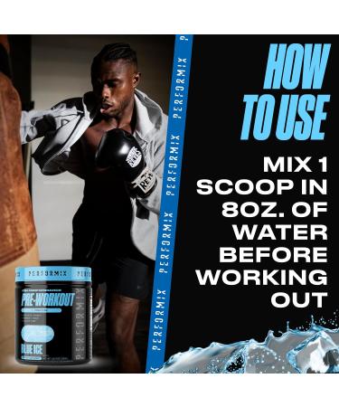 Performix ION Pre-Workout Powder - Explosive Energy, Enhanced Focus, Elevated Pump - Blue Ice (30 Servings) | Buy Online - Buy Online on GoSupps.com