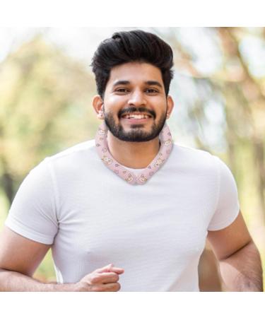 Neck Cooler Wraps | Cute Cooling Neck Wraps with Cat Print Wearable Cooling Neck Wraps Reusable Neck Cooler Heat Cooling Cold Pack Frifer Pink - Buy Online on GoSupps.com