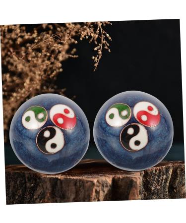 Buy Bcoath Gymnasium Ball Set - Hand Fitness Balls & Massage Balls in Decorative Box | Premium Iron & Metal Relaxation Balls for Home & Gym - Buy Online on GoSupps.com