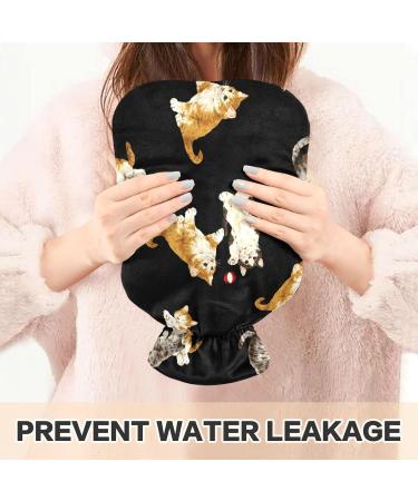 Buy Pretty Cat Hot Water Bottle with Cover | 2L Pain Relief & Cramps Relief | International Shipping - Buy Online on GoSupps.com