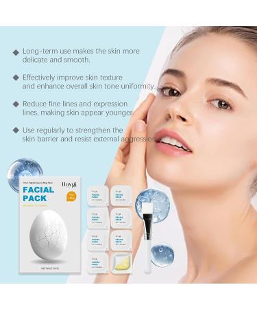 OLLZPJFPK Full Face Care Smear Mask Exfoliating Moisturizing Improves Dullness Gentle Cleansing Skin Care Mask - Buy Online on GoSupps.com