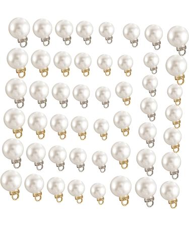 VILLCASE 150 Pcs Pearl Necklace Bracelet Diy Accessories Necklace Pearl Jewelry Decorative Pendants Pearl Accessories Novel Shaped Charms Pearls Pendant Bulk Jewlery Abs Connector Earrings - Buy Online on GoSupps.com