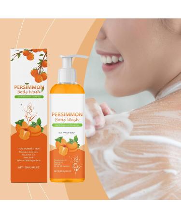  ZLHHRZJX Persimmon shower gel against body odor natural shower gel to eliminate strong odors restores skin freshness deep cleansing after workout to brighten (2 - Buy Online on GoSupps.com