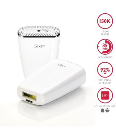 Silkn Jewel Epilator - Permanent Hair Removal for All Skin Types | 150 000 Light Impulses | JW15PE4001 - Buy Online on GoSupps.com