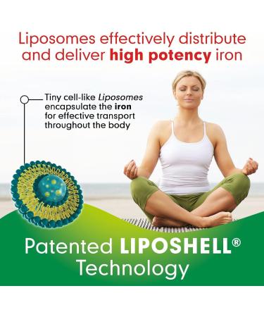 Ferro Lipo-Sachets Liposomal Iron Supplement - Liquid Iron Supplement for Women & Men - Gentle on The Stomach Non GMO Vegan Iron Supplements - 30 Iron Gel Packets - Buy Online on GoSupps.com