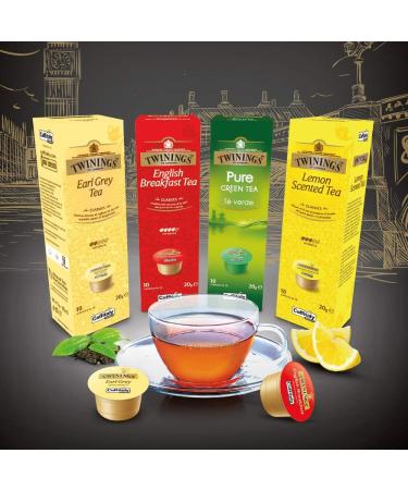  ENVEA Caf Culture Caffitaly Capsule - Lemon Scented Tea - Case of 10 Capsules - Buy Online on GoSupps.com