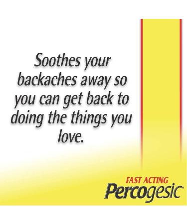 Percogesic Aspirin-Free Pain Reliever/Fever Reducer 90 Coated Tablets - Buy Online on GoSupps.com