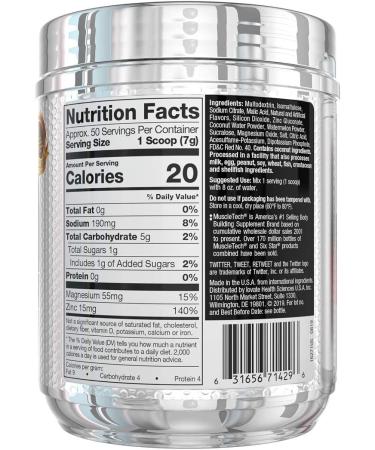 Six Star Electrolyte Powder | Ultimate Hydration & Recovery Drink | Watermelon Flavor (50 Servings) - Buy Online on GoSupps.com