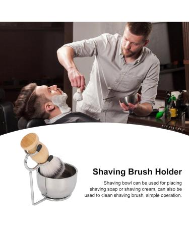 Premium Shaving Brush Set | Robust Bowl & Stand | Ideal for Home & Salon Facial Care - Buy Internationally - Buy Online on GoSupps.com