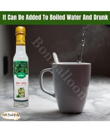 Shop Bonballoon Shana Mint Water 250ml Natural Skin & Hair Care No Preservatives Non-GMO Egyptian Kosher Halal - Buy Online on GoSupps.com