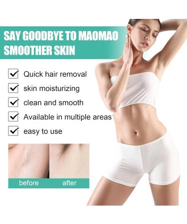 Layhou West & Month 40 Wax Strips & 10 Soothing Towels - Hair Removal Wax Paper | International Shipping - Buy Online on GoSupps.com